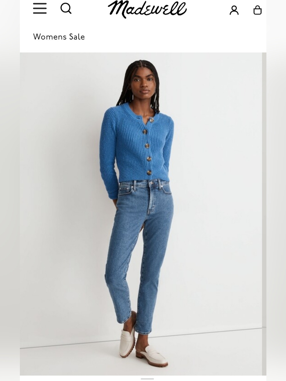 Madewell Mid Rise Perfect Vintage Jeans | Size 23 Regular